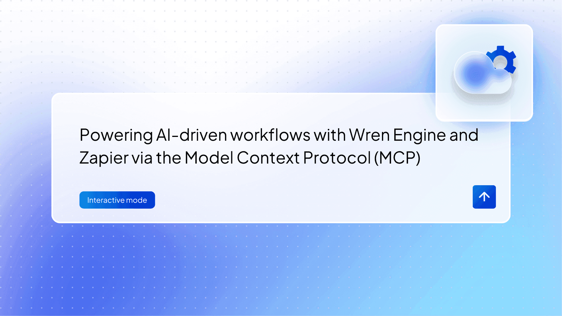 Powering AI-driven workflows with Wren Engine and Zapier via the Model Context Protocol (MCP)