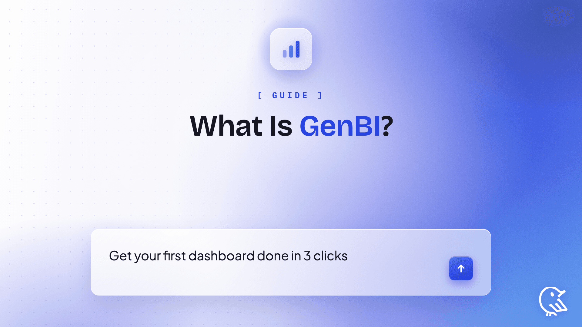 What is GenBI? Get Your First Dashboard Done in 3 Clicks
