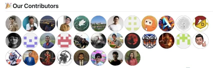 Some of the contributors who shaped Wren AI in 2024