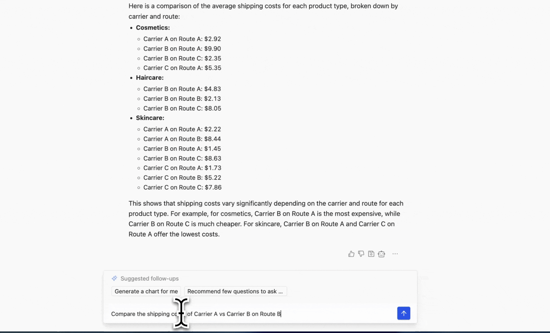 Wren AI breaking down its logic and calculations behind an answer
